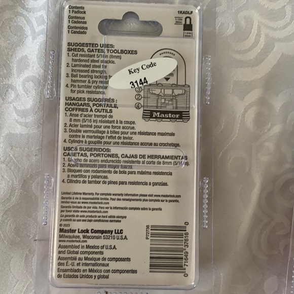 Silver Padlock Set - Picture 9 of 11